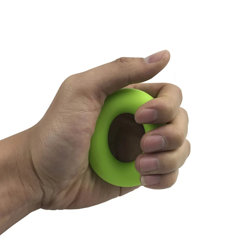 Fitness 30Lb 40Lb 50Lb Strength Hand Grip Muscle Power Training Silicone Easy Carrier Hand Grips Fitness Silico Ring Exerciser