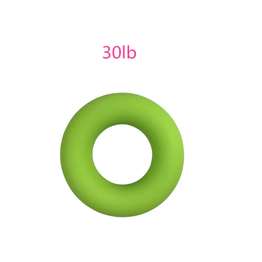 Fitness 30Lb 40Lb 50Lb Strength Hand Grip Muscle Power Training Silicone Easy Carrier Hand Grips Fitness Silico Ring Exerciser